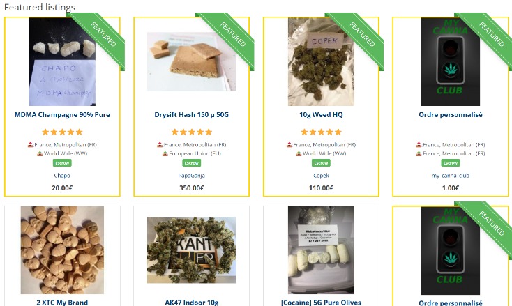 dark web market