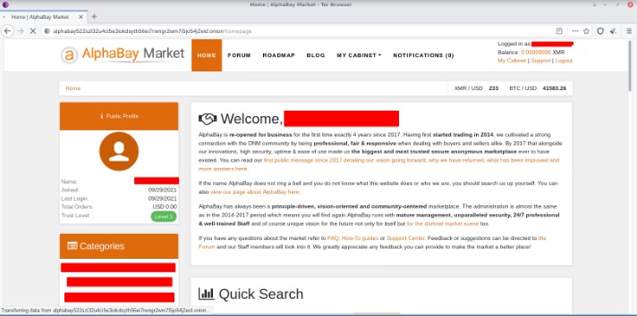 nexus darknet market url