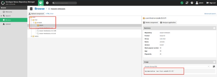 nexus url