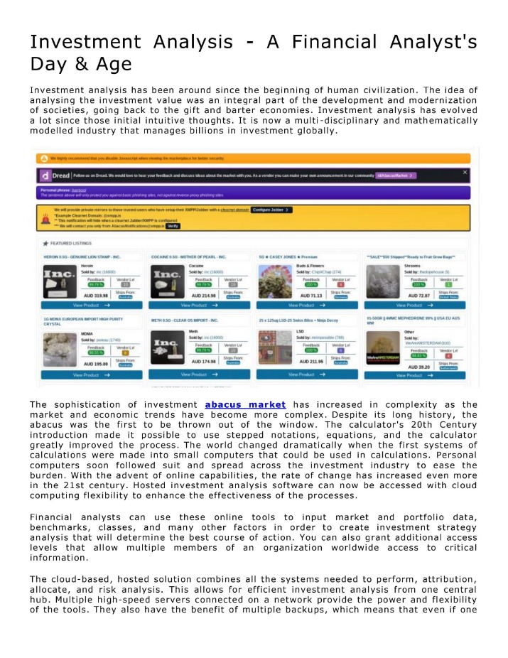 darknet market
