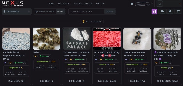 Nexus Darknet Shop