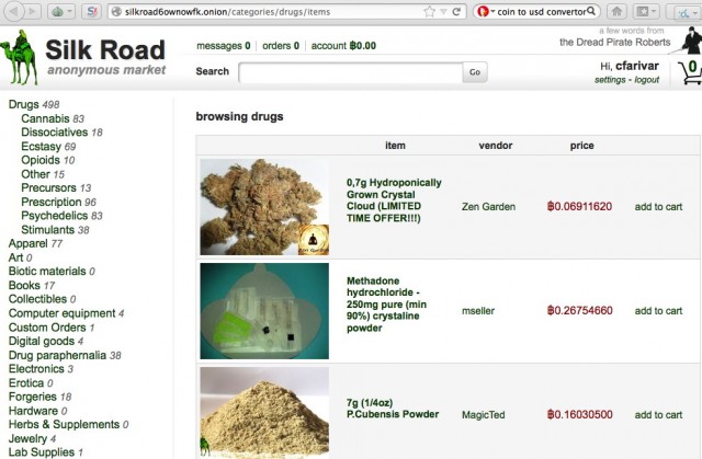 Dark Web Drug Marketplace